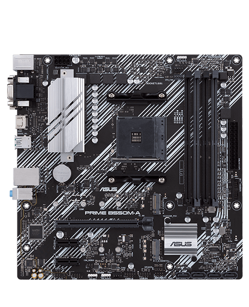 ASUS PRIME B550M-A DDR4,AM4 Socket mATX Motherboard