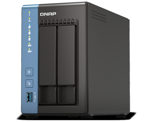 QNAP TS-216-2G 2-Bay NAS (Cortex-A55 2.0 GHz Quad Core CPU, 2GB Ram) 