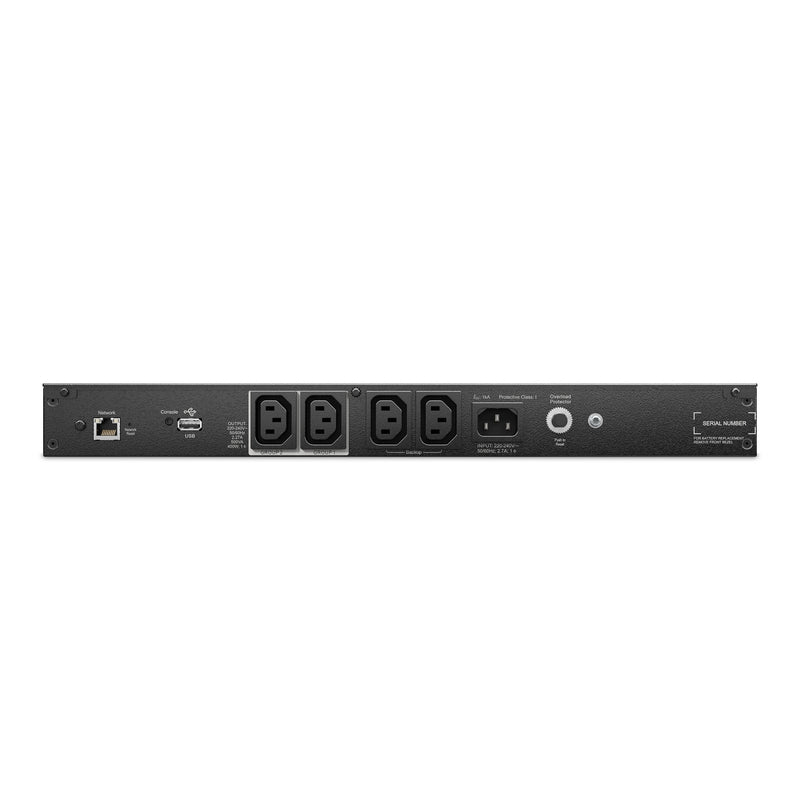 APC Smart-UPS SCL500RMI1UC Lithium Ion, Short De pth 500VA, 230V with SmartConnect