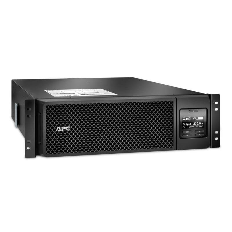 [請詢價] APC  Smart-UPS On-Line SRT5KRMXLI -4500 Watts /5000 VA,Input 230V /Output 230V, Interface Port Contact Closure, RJ-45 10/100 Base-T, RJ-45 Serial, Smart-Slot, USB, Extended runtime model, Rack Height 3 U