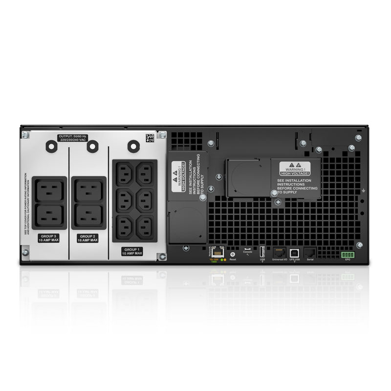 [請詢價] APC  Smart-UPS On-Line SRT6KRMXLI -6000 Watts /6000 VA,Input 230V /Output 230V, Interface Port Contact Closure, RJ-45 10/100 Base-T, RJ-45 Serial, Smart-Slot, USB, Extended runtime model, Rack Height 4 U