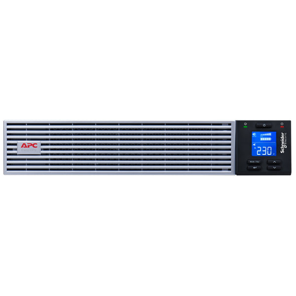 APC Easy UPS On-Line SRVL3KRIRK, 3000VA, Lithium-ion, Rack/Tower 2U, 230V, 6 IEC C13 + 1 IEC C19 outlets, Intelligent Card Slot, W/ rail kit