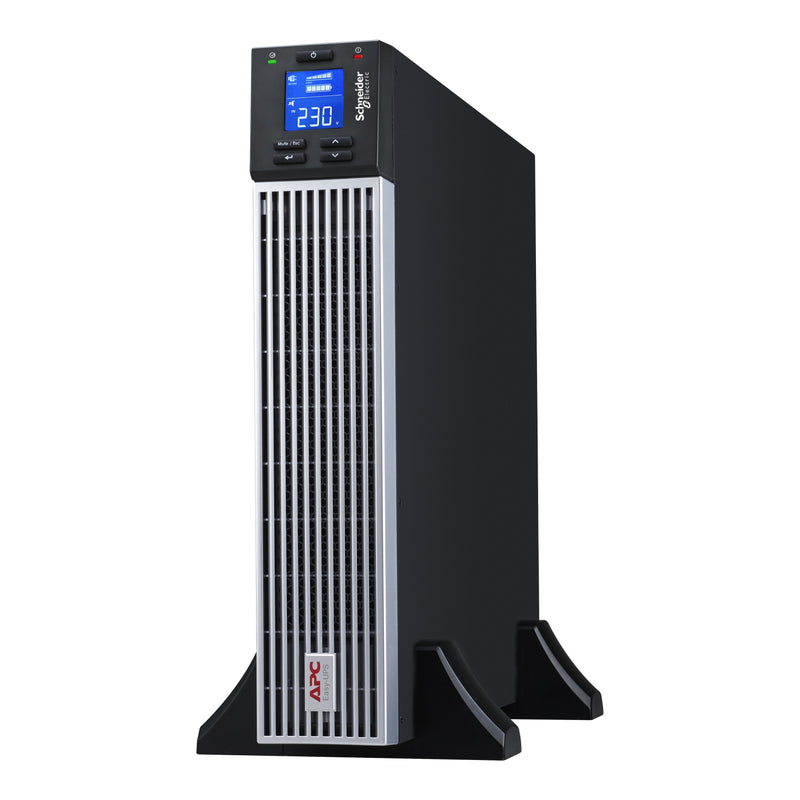 APC Easy UPS On-Line SRVL2KRIRK, 2000VA, Lithium-ion, Rack/Tower 2U, 230V, 6 IEC C13 outlets, Intelligent Card Slot, W/ rail kit