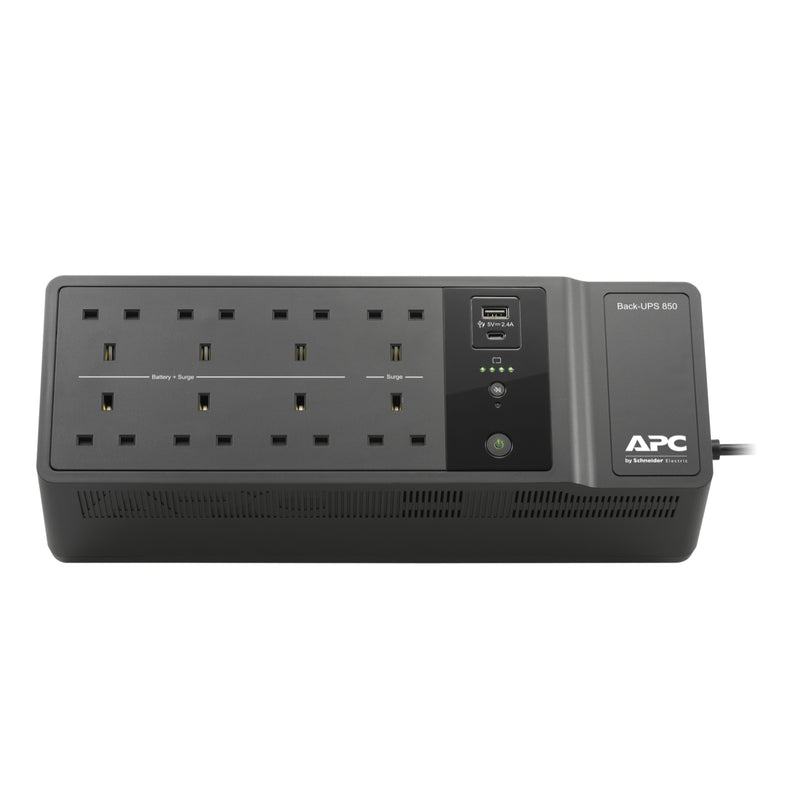 APC Back-UPS ES BE850G2-UK 850VA, 230V, 1 USB charging port