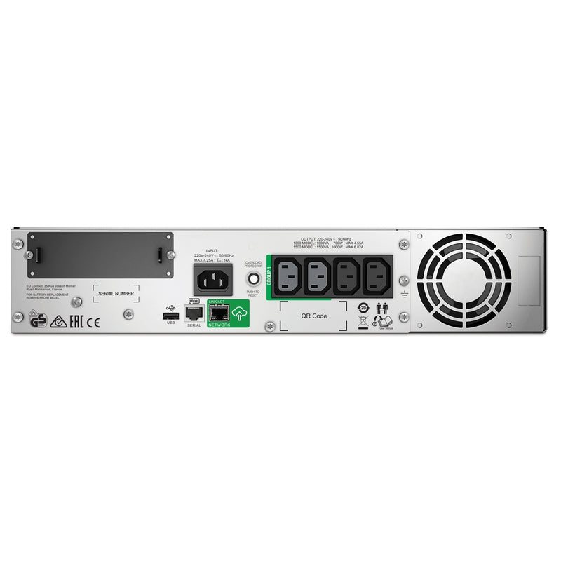 APC Smart-UPS SMT1500RMI2UC 1500VA LCD RM 2U 230V with SmartConnect