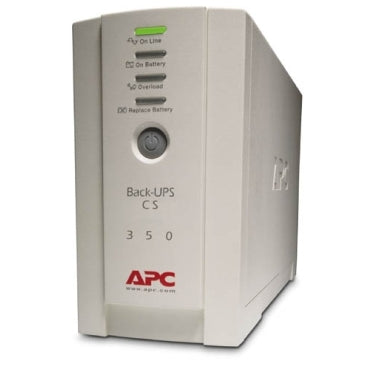 APC Back-UPS CS BK350EI 350VA 230V UPS, (USB port) w USB cable 