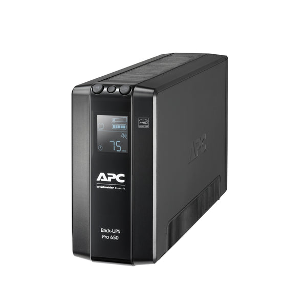 APC Back UPS Pro BR650MI 650VA, 6 Outlets, AVR, LCD Interface 