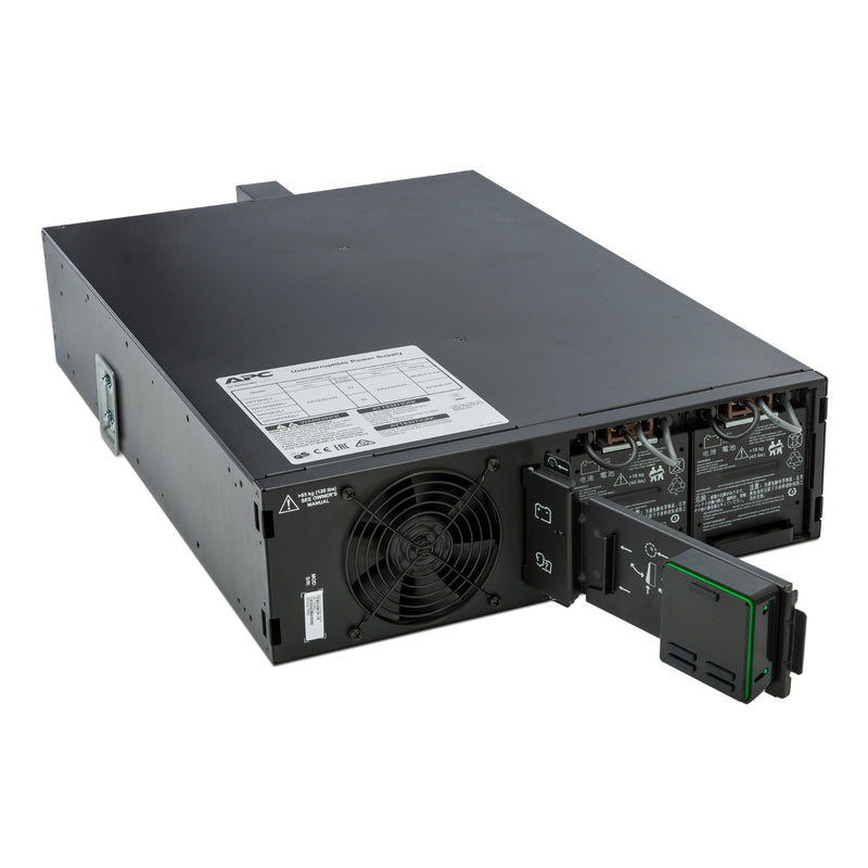 [請詢價] APC  Smart-UPS On-Line SRT5KRMXLI -4500 Watts /5000 VA,Input 230V /Output 230V, Interface Port Contact Closure, RJ-45 10/100 Base-T, RJ-45 Serial, Smart-Slot, USB, Extended runtime model, Rack Height 3 U