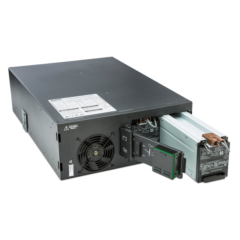 [請詢價] APC  Smart-UPS On-Line SRT6KRMXLI -6000 Watts /6000 VA,Input 230V /Output 230V, Interface Port Contact Closure, RJ-45 10/100 Base-T, RJ-45 Serial, Smart-Slot, USB, Extended runtime model, Rack Height 4 U