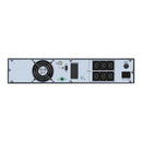 APC Easy UPS On-Line SRVL1KRIRK, 1000VA, Lithium-ion, Rack/Tower 2U, 230V, 6 IEC C13 outlets, Intelligent Card Slot, W/ rail kit