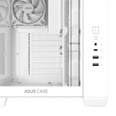 ASUS A32 PLUS ARGB White 白色 Tempered Glass ATX Case CA-AA32W