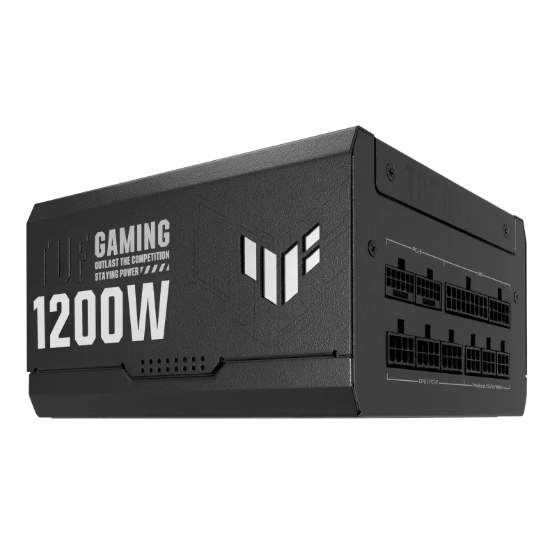 ASUS 1200W TUF-GAMING-1200G ATX 3.0 80Plus Gold Full Modular Power Supply (PS-ATGG1K2) 