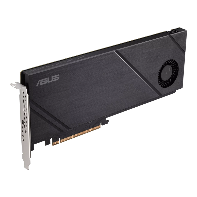 ASUS HYPER M.2 X16 GEN 5 CARD (PCIe 5.0/4.0) supports four NVMe M.2 (CI-AHM25)