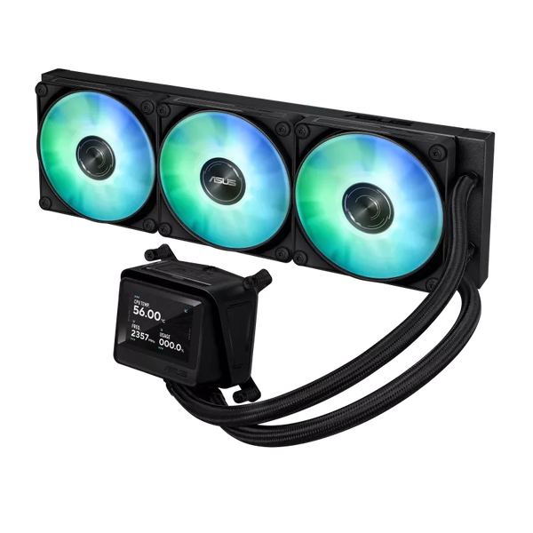 ASUS AYW GAMING LC 360 ARGB LCD 360mm Liquid CPU Cooler (TH-AALC36A)