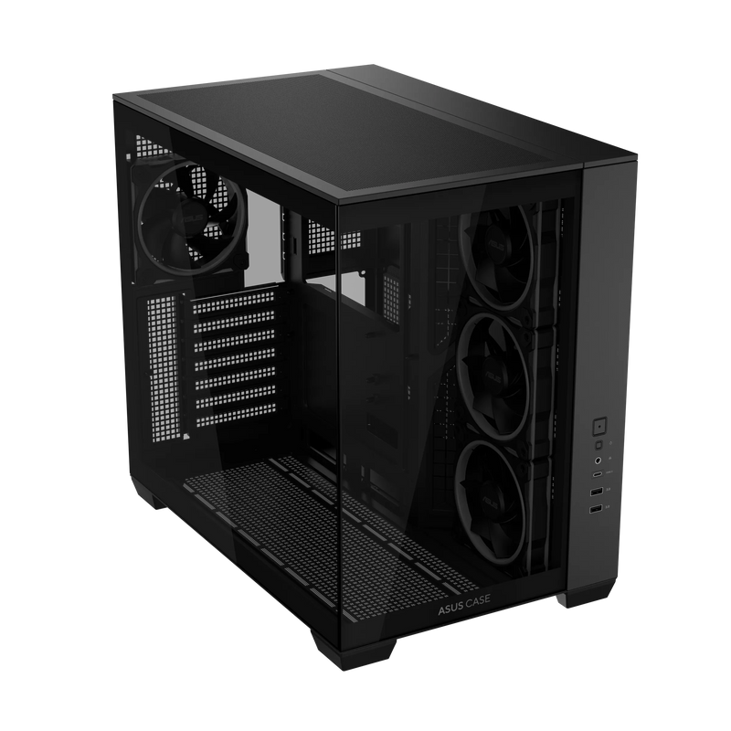 ASUS A32 PLUS ARGB Black 黑色 Tempered Glass ATX Case CA-AA32B