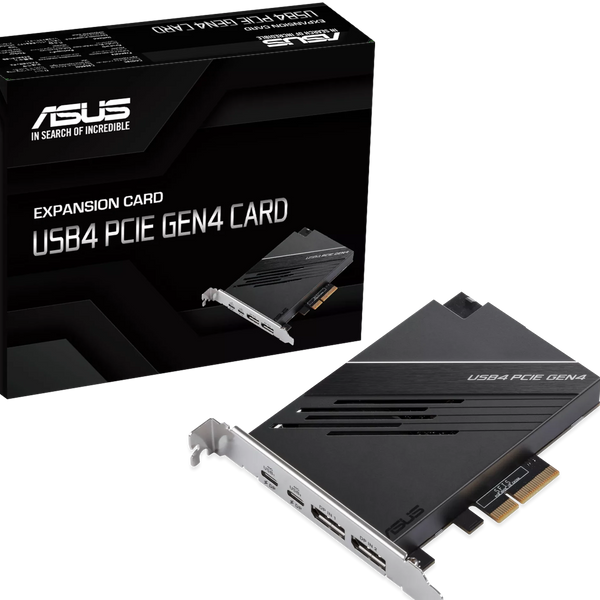USB4 PCIE GEN4 CARD 開封済み ASUS USB4 PCIe Gen4 Card Expansion Card (CI-AU4PC)