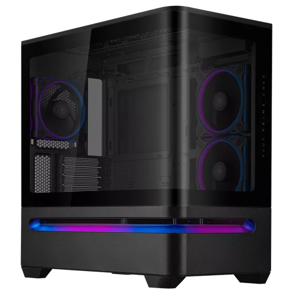 ASUS PRIME AP202 ARGB (有風扇版) Black 黑色 Tempered Glass MATX Case (CA-AAP202A)