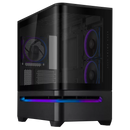 ASUS PRIME AP202 ARGB (有風扇版) Black 黑色 Tempered Glass MATX Case (CA-AAP202A)