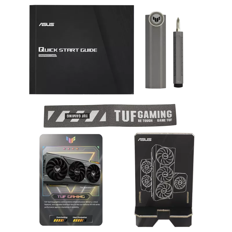 ASUS TUF GAMING RTX 4070 OC 12GB GDDR6X TUF-RTX4070-O12G-GAMING (DI-E4070Y1)