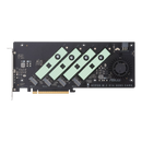 ASUS HYPER M.2 X16 GEN 5 CARD (PCIe 5.0/4.0) supports four NVMe M.2 (CI-AHM25)