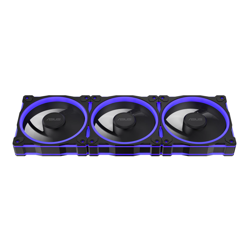 ASUS PRIME MR120 Reverse 反葉 BLACK 黑色 ARGB 12cm Case Fan - 3xFan Kit 三風扇組合 (TH-APMR36R)