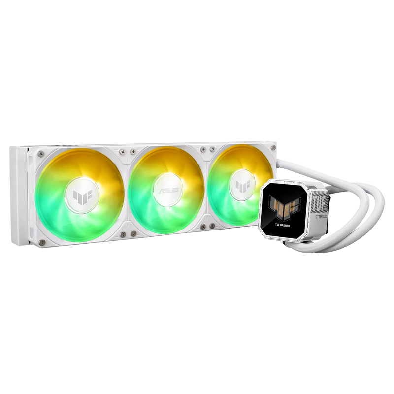 ASUS TUF GAMING LC III ARGB 360 LCD White 白色 360mm Liquid CPU Cooler (TH-ATLC36W)