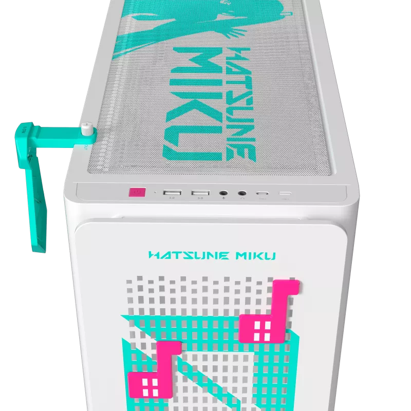 ASUS A23 Hatsune Miku Edition ATX Case (CA-AA23WM) (不含風扇)