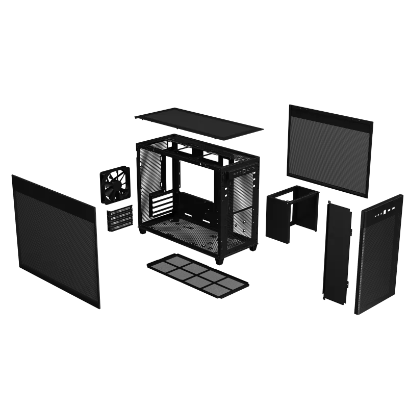 ASUS PRIME AP201 MESH Black 黑色 MATX Case CA-AAP201