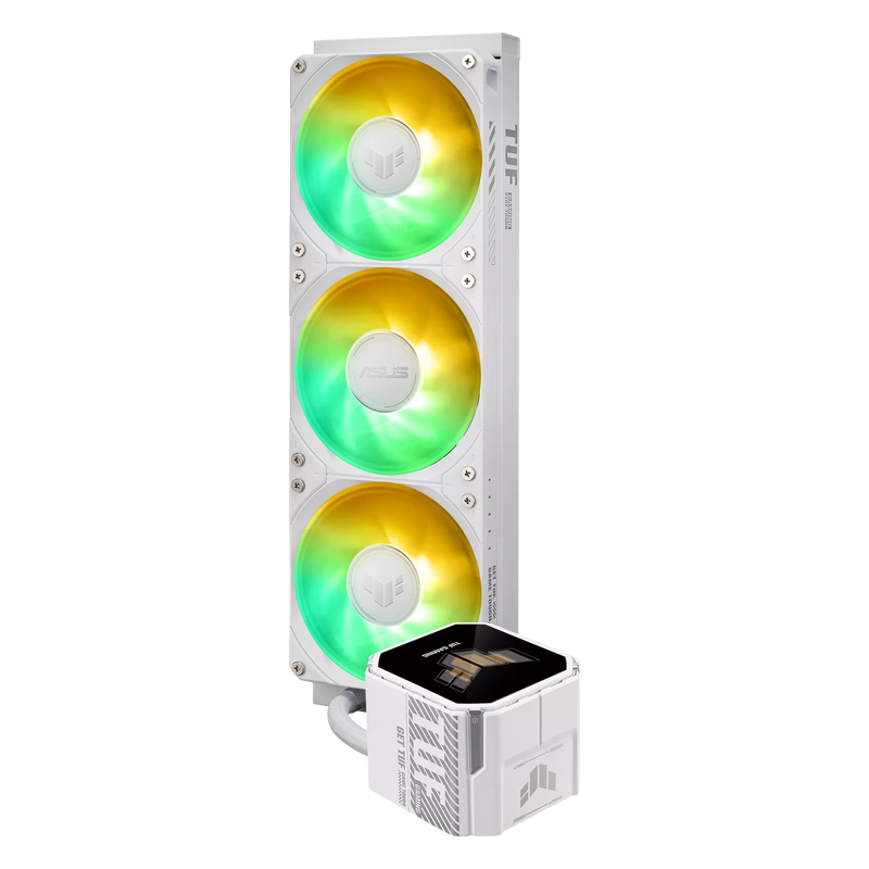 ASUS TUF GAMING LC III ARGB 360 LCD White 白色 360mm Liquid CPU Cooler (TH-ATLC36W)