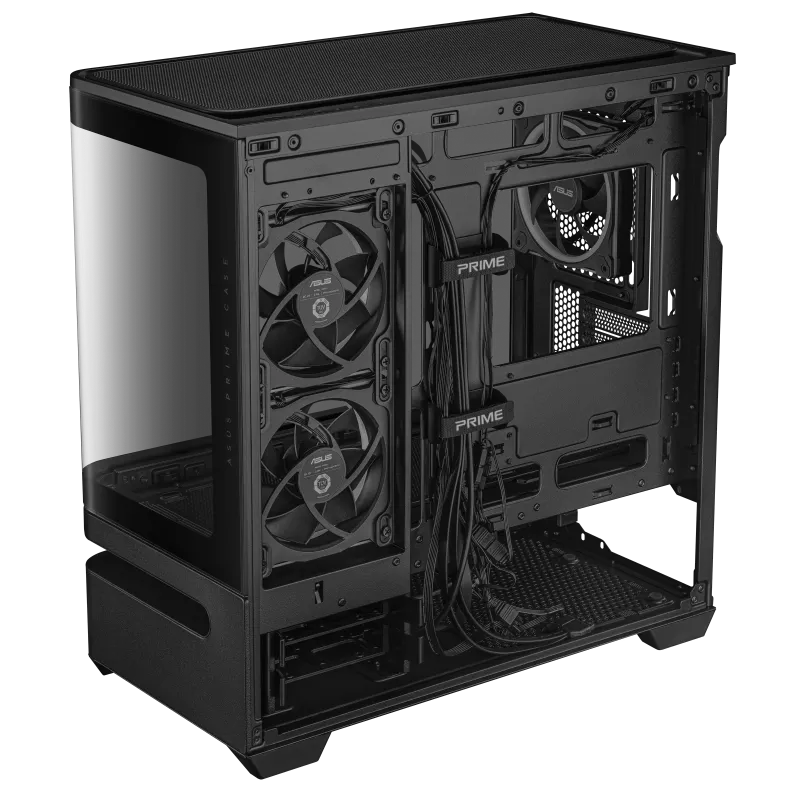 ASUS PRIME AP202 ARGB (有風扇版) Black 黑色 Tempered Glass MATX Case (CA-AAP202A)