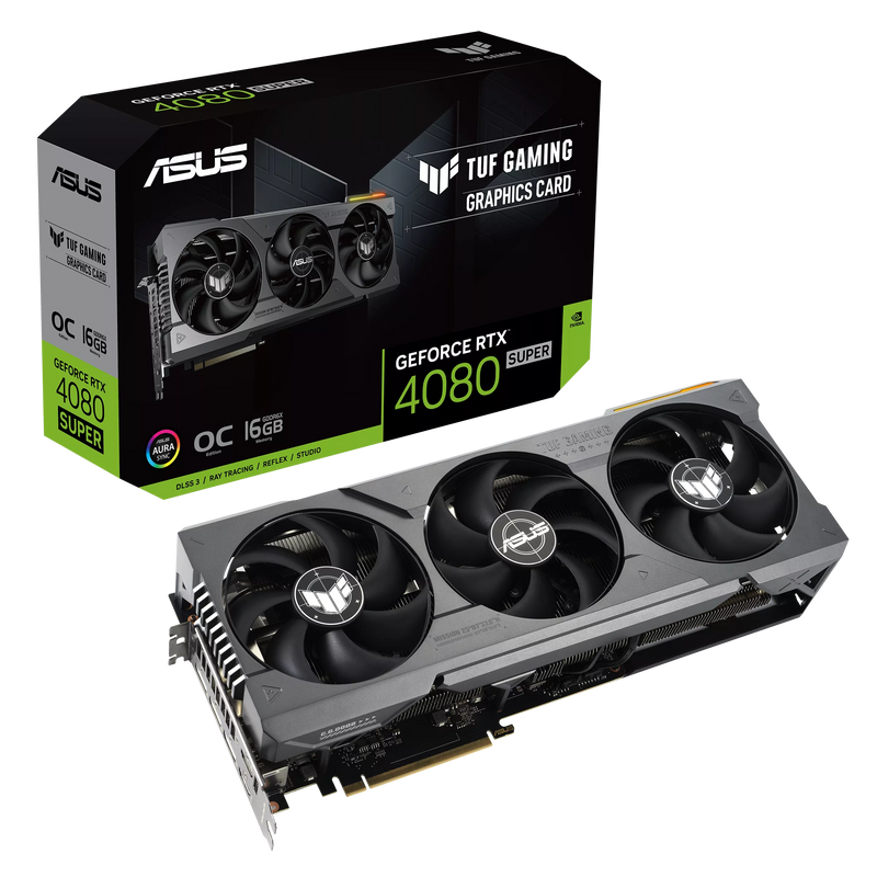 ASUS TUF GAMING GeForce RTX 4080 Super OC 16GB GDDR6X TUF-RTX4080S-O16G-GAMING (DI-E408SY1)
