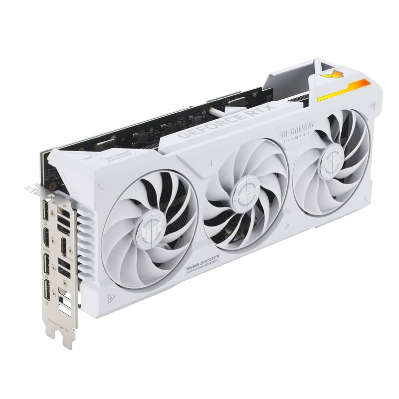 ASUS TUF GAMING GeForce RTX 4070 Ti Super BTF OC WHITE 16GB GDDR6X TUF-RTX4070TIS-O16G-BTF-WHITE (DI-E407UB1)