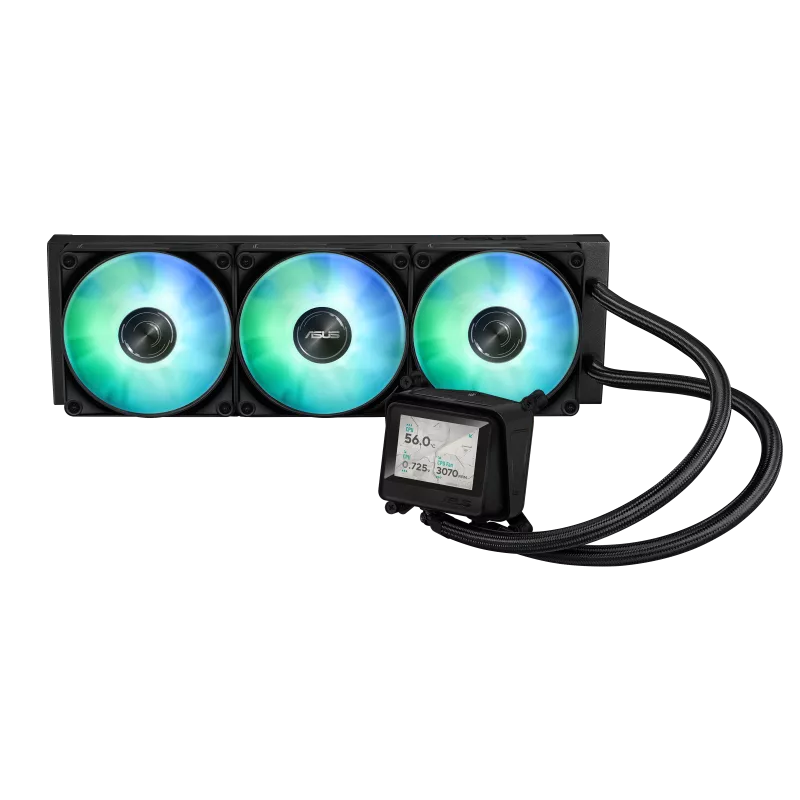ASUS AYW GAMING LC 360 ARGB LCD 360mm Liquid CPU Cooler (TH-AALC36A)