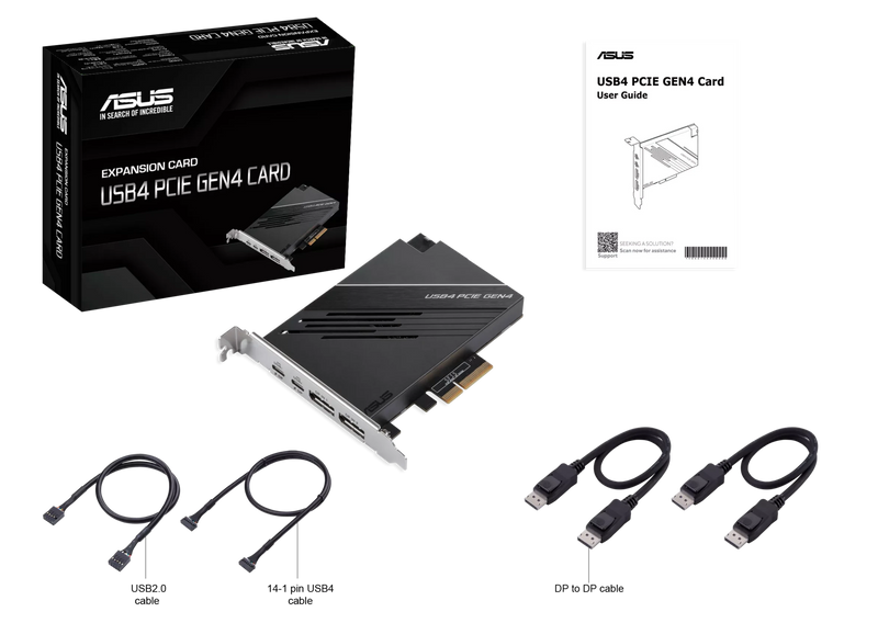ASUS USB4 PCIe Gen4 Card Expansion Card (CI-AU4PC)