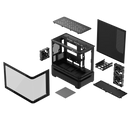 ASUS PRIME AP202 ARGB (有風扇版) Black 黑色 Tempered Glass MATX Case (CA-AAP202A)