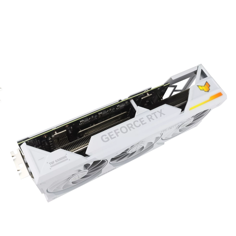 ASUS TUF GAMING GeForce RTX 4070 Ti SUPER BTF OC WHITE 16GB GDDR6X TUF-RTX4070TIS-O16G-BTF-WHITE (DI-E407UB1) (必須搭配指定ASUS BTF主機板使用)