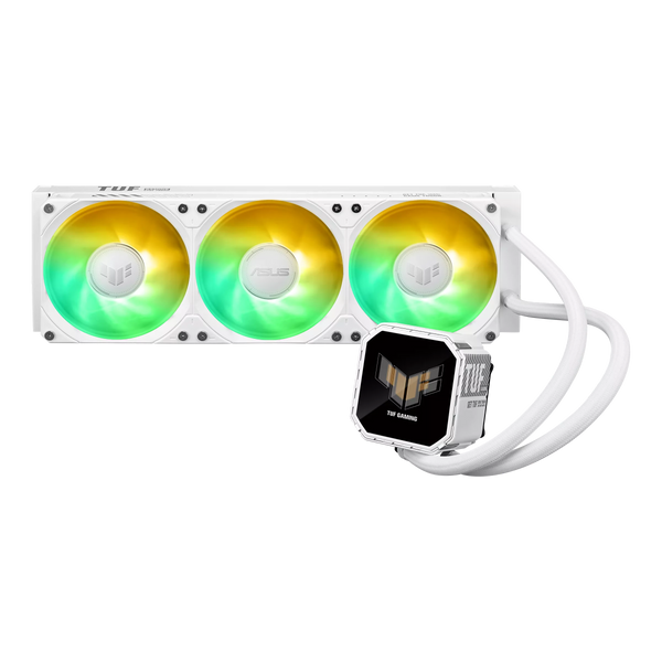 ASUS TUF GAMING LC III ARGB 360 LCD White 白色 360mm Liquid CPU Cooler (TH-ATLC36W)
