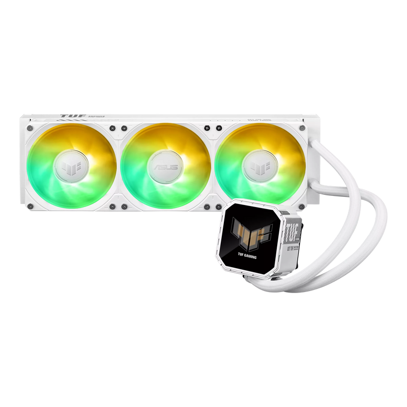 ASUS TUF GAMING LC III ARGB 360 LCD White 白色 360mm Liquid CPU Cooler (TH-ATLC36W)