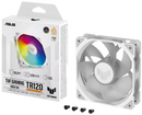 ASUS TUF Gaming TR120 Reverse 反葉 WHITE 白色 ARGB 12cm Case Fan - Single Pack 單風扇 (TH-ATTR12V)