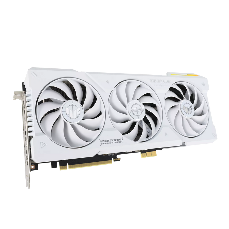 ASUS TUF GAMING GeForce RTX 4070 Ti Super BTF OC WHITE 16GB GDDR6X TUF-RTX4070TIS-O16G-BTF-WHITE (DI-E407UB1)