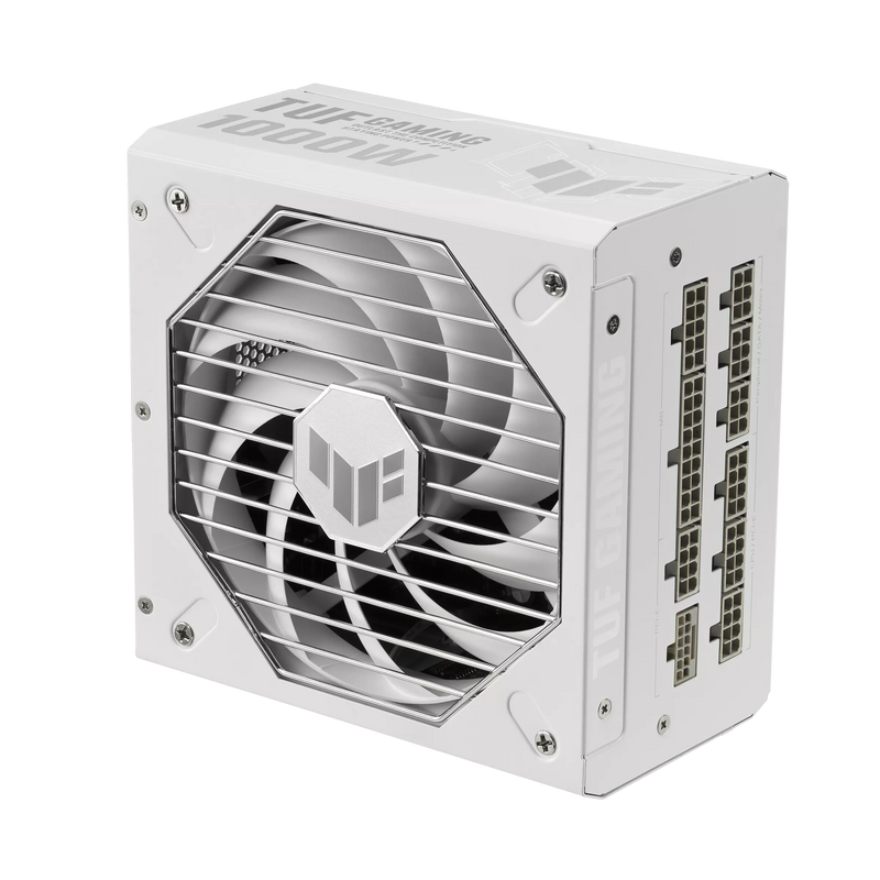 ASUS 1000W TUF-GAMING-1000G-WHITE White ATX 3.0 80Plus Gold Full Modular Power Supply (PS-ATGG1KW) 