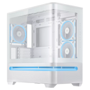 ASUS PRIME AP202 ARGB (有風扇版) White 白色 Tempered Glass MATX Case (CA-AAP202W)