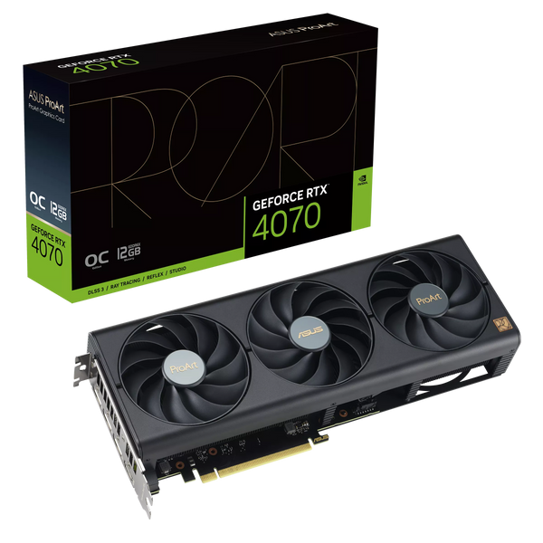 ASUS PROART RTX 4070 OC 12GB GDDR6X PROART-RTX4070-O12G (DI-E4070P1)