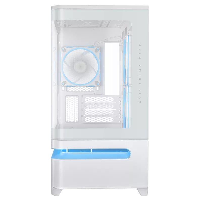 ASUS PRIME AP202 ARGB (有風扇版) White 白色 Tempered Glass MATX Case (CA-AAP202W)