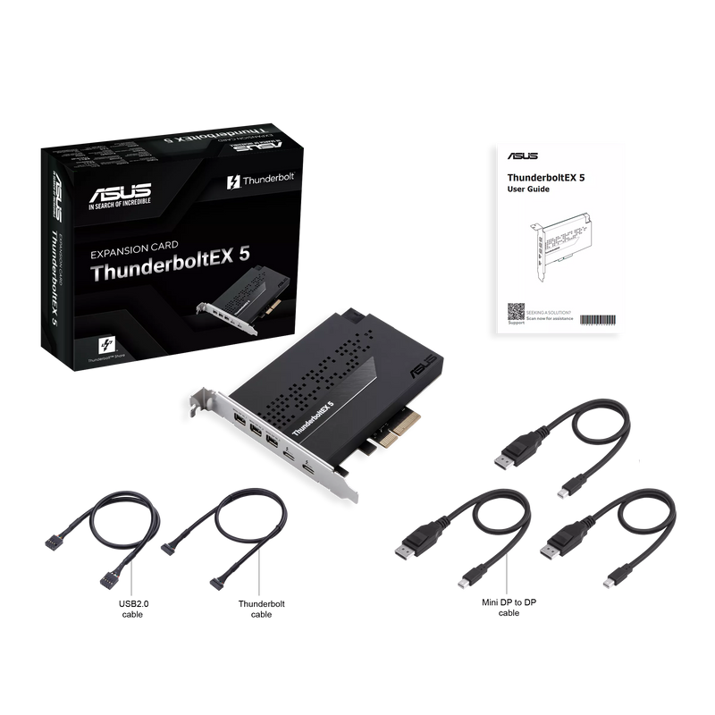 ASUS ThunderboltEX 5 Expansion Card (CI-ATDBT5)