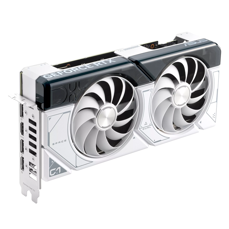 ASUS DUAL GeForce RTX 4070 Super White OC 12GB GDDR6X DUAL-RTX4070S-O12G (DI-E407SC1)