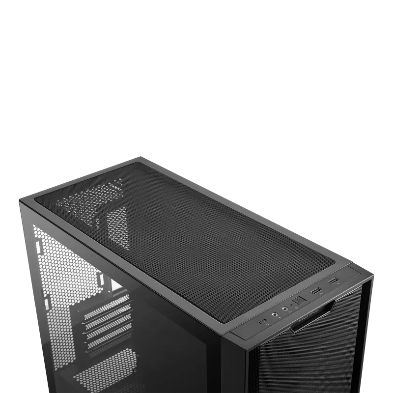 ASUS A21 Black Black Tempered Glass Micro-ATX Case (CA-AA21B) 