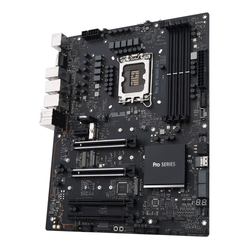 ASUS Pro WS W680-ACE DDR5, Intel W680, LGA 1700 ATX Workstation Motherboard