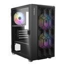 ANTEC NX200M Black 黑色 RGB Tempered Glass MATX Case AN-CA-NX200M-RGB-TG