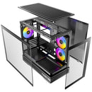 ANTEC C2M ARGB Black 黑色 MATX Case * 預裝3把ARGB風扇
